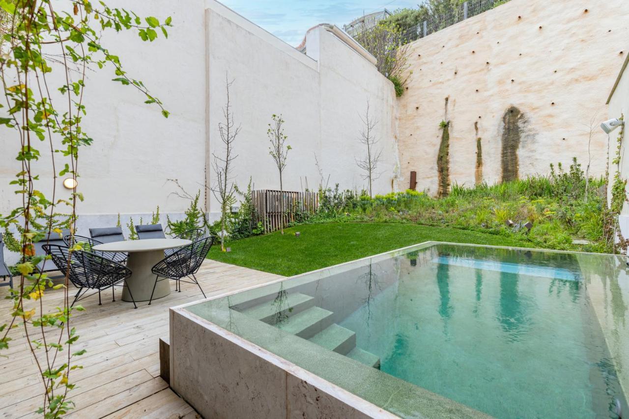 Hidden Pearl W/ Patio & Pool By Lovelystay Lisboa Kültér fotó